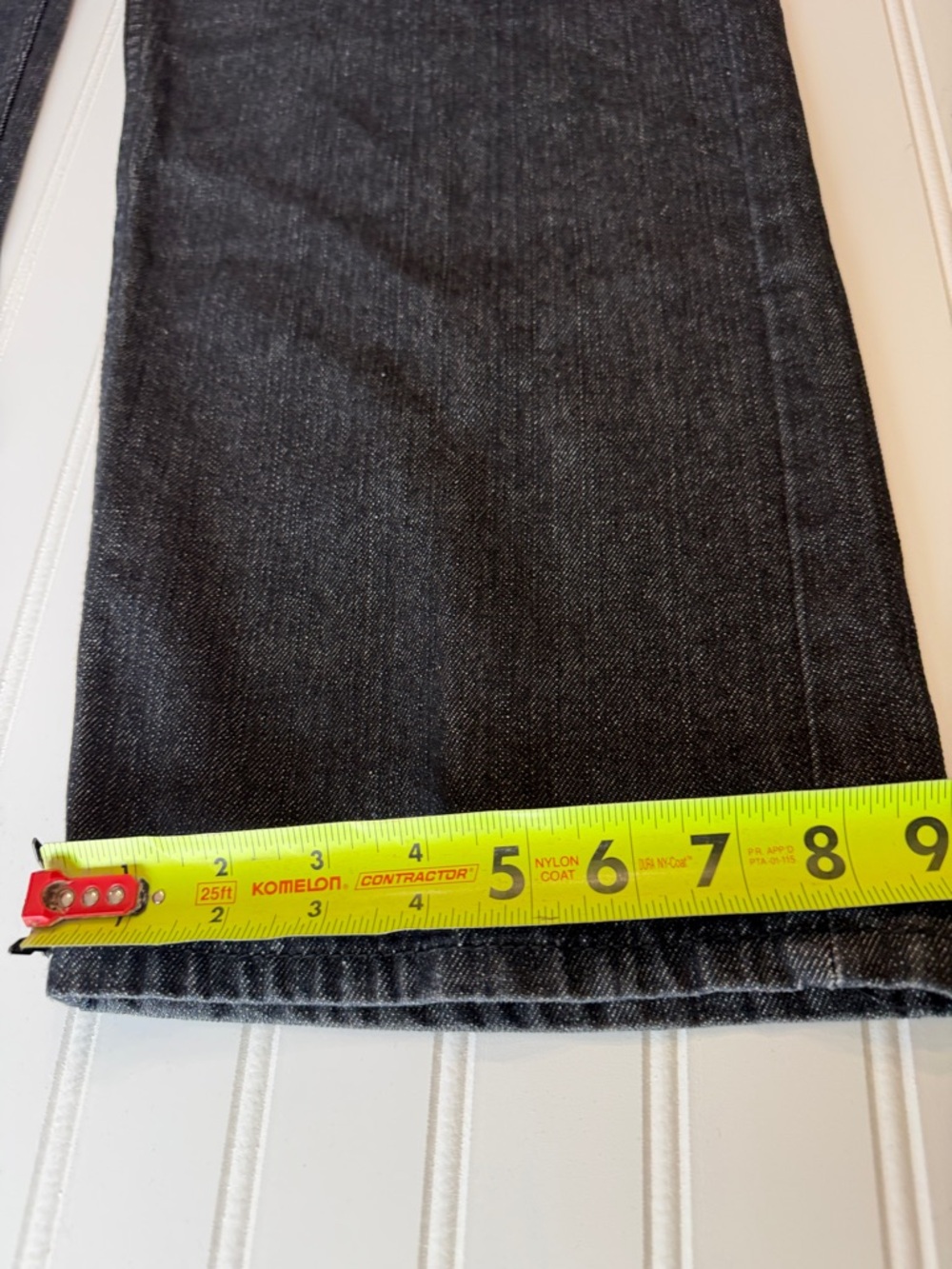 Men's Relaxed Bronson Jeans in Washed Black - Size 36x31 New - Picture 6 of 11
